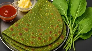Palak Paratha Recipe | पालक पराठा | Palak Ka Paratha