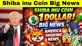 Shiba inu 1 Dollar Big News 😲 Shiba inu coin news today financial analyst crypto News today bitcoin 