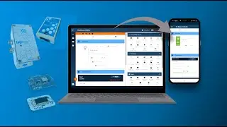 Instant, Custom Mobile HMI with IoTize's IoT App Creator