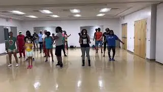 *TRACKSTAR 305* Line Dance by the Miami Gardens Drop-N-Jam Steppers!