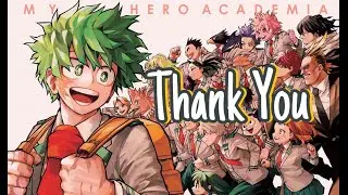 Thank you, My Hero Academia. (yappathon)