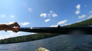 Yesterday at Nubanuset Lake and Spoonwood Pond NH