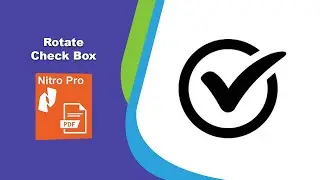 How to Rotate PDF Form Checkboxes Without Breaking Clickability in Nitro Pro PDF Editor