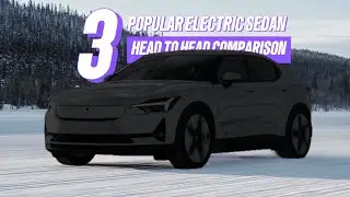 A Head to Head Comparison of 3 Popular Electric Sedans