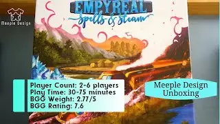 Empyreal: Spells and Steam - Level 99 - Board Game Unboxing