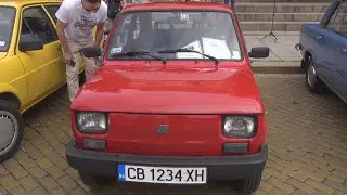 Fiat 126p Car (1999) Exterior and Interior
