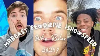 Ranking the best youtubers in 2025 🔥 l Gaming + Viral Stars
