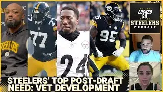 Steelers' Top Post-Draft Need: Young Vet Development, Broderick Jones, Joey Porter Jr., Troy Fautanu