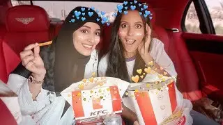 تحدي السياره اللي قدامنا تحدد اكلنا | مع ميمي 😱
