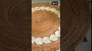 Stylish Round Jute Rugs in Dubai Only at Jute Carpet Dubai!