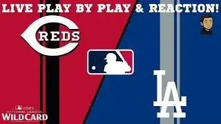 Cincinnati Reds vs Los Angeles Dodgers | MLB Livestream Live Play By Play & Reaction (10/1/2025)