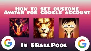 How to set custom avatar in 8ballpool || 100% WORKING for Google Account || 8bp Trickshots.