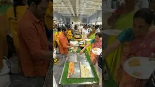 🍴 Hyderabad&rsquo;s Richest Wedding | 150+ Veg & Non-Veg Dishes | Luxury Food Counters #food #foodie #yt