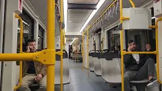 Bursa Metrosu BursaRay - Gögdere - İhsaniye Arası Yolculuk Durmazlar Greencity İçten Seyir     NO:2