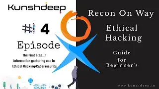 #4 Recon on Way - 1st step information gathering in Cyber Security (Ethical Hacking) - (In Hindi)