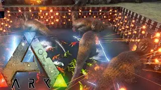 Ark Survival Evolved - PHOTON CANNON BASE VS GENESIS ARMIES (Ark Modded Gameplay)