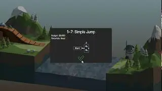 Poly Bridge 1-7: Simple jump