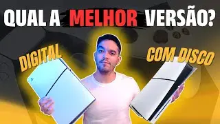 PLAYSTATION 5 DIGITAL OU COM DISCO - QUAL VALE MAIS A PENA COMPRAR?