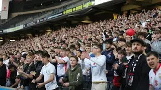 MK DONS FANS 2021/22 COMPILATION. LIMBS, GOALS AND PYRO
