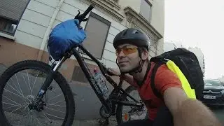 Макаренко Денис в велопутешествии по Франции  My velo trip Paris - Deauville - Honfleur