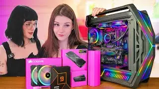 Two Girls Build a $5,000 Gaming PC...