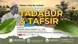Live streaming of Masjid OGP