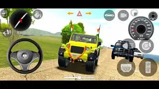 Indian Car Simulator Mahindra Thar🛻 driving in City 🏙️ || Active Adventures Games.