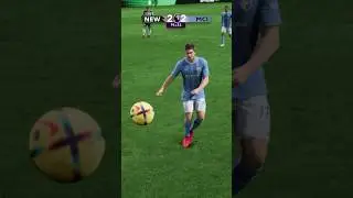Man City vs Newcastle highlights but in FC24 😱 #eafc #eafc24 #fc24 #fut #football #shorts