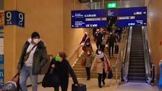 Hanover, Germany 🇩🇪 - Central Train Station, Walking Tour Germany - Hanover Walk 4K