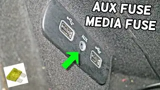 DODGE CHARGER AUX FUSE, USB MEDIA HUB FUSE LOCATION REPLACEMENT, AUX NOT WORKING