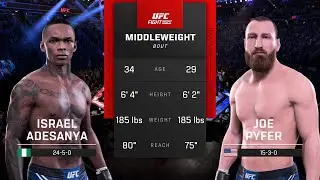 Israel Adesanya vs Joe Pyfer | FULL FIGHT | UFC Seattle