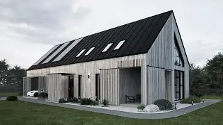 Modulhus - Villa Isabel. Realtime rendered Archviz visualisation. Made in Unreal Engine.