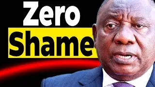 Ramaphosa Boasts that South Africa Perfected Begging
