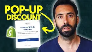 Comment CR&Eacute;ER une POPUP de r&eacute;duction sur SHOPIFY (pour vendre plus et capter plus d'emails)&nbsp;🛒