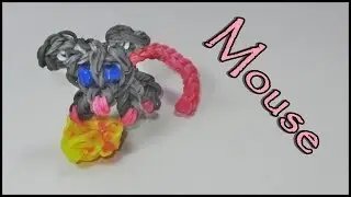 Rainbow Loom Charms: MOUSE: How to Design / Tutorial (DIY Mommy)