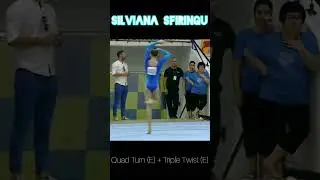 Silviana Sfiringu 🇷🇴💙 Quad Turn & Triple Twist at 13 yo