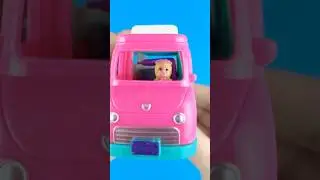 Polly Pocket Micro Camper Van | On the Road Again | Old Polly Pockets