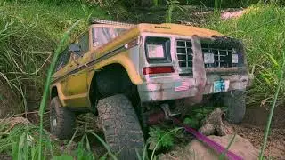 Traxxas TRX-4 Bronco - Cross RC PGL4 - Tow Truck - Recovery