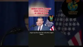Menteri Pertahanan Amerika Serikat Peter Brian Hegseth kirim pesan keras ke China dan Rusia