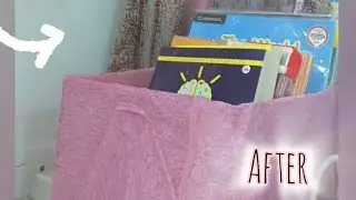 how to convert cardboard into book container!!🤍