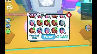 what happens  if  u fuse 6dogs and 6cats #petsimulatorx