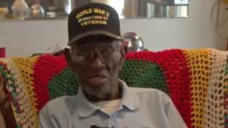 Richard Overton, Oldest WWII Veteran alive today 110 years old
