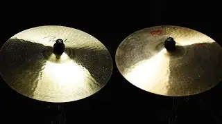 2002 Vs Signature - Paiste crash comparison