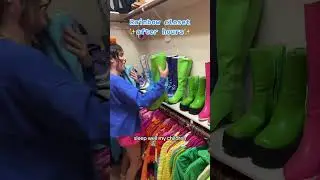 Rainbow Closet After Hours | Styling Late Night Colorful Outfits