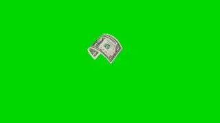 dollar green screen effect