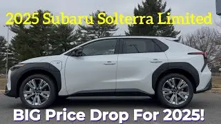 2025 Subaru Solterra Limited: Is The Subaru Solterra A Step Back For Electric Cars?