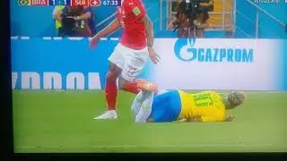 Dive or Foul? Behrami vs Neymar!!