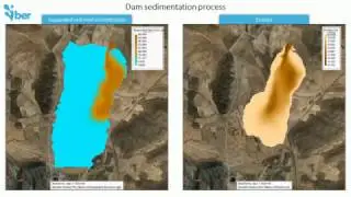Reservoir sedimentation process [#Iber model]