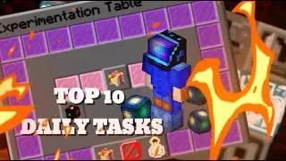 HERES 10 Daily Task YOU Should Be DOING!! Hypixel Skyblock