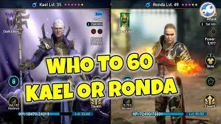 Kael or Ronda - Who should you 6 star first in Raid Shadow Legends (Free to Play New Player Guide)